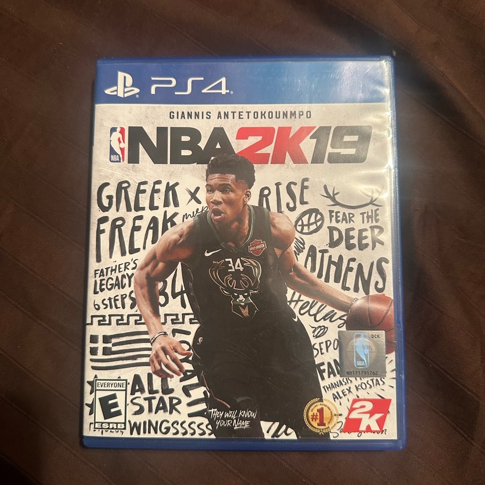 NBA 19 PS4 Game - Blue Cover
